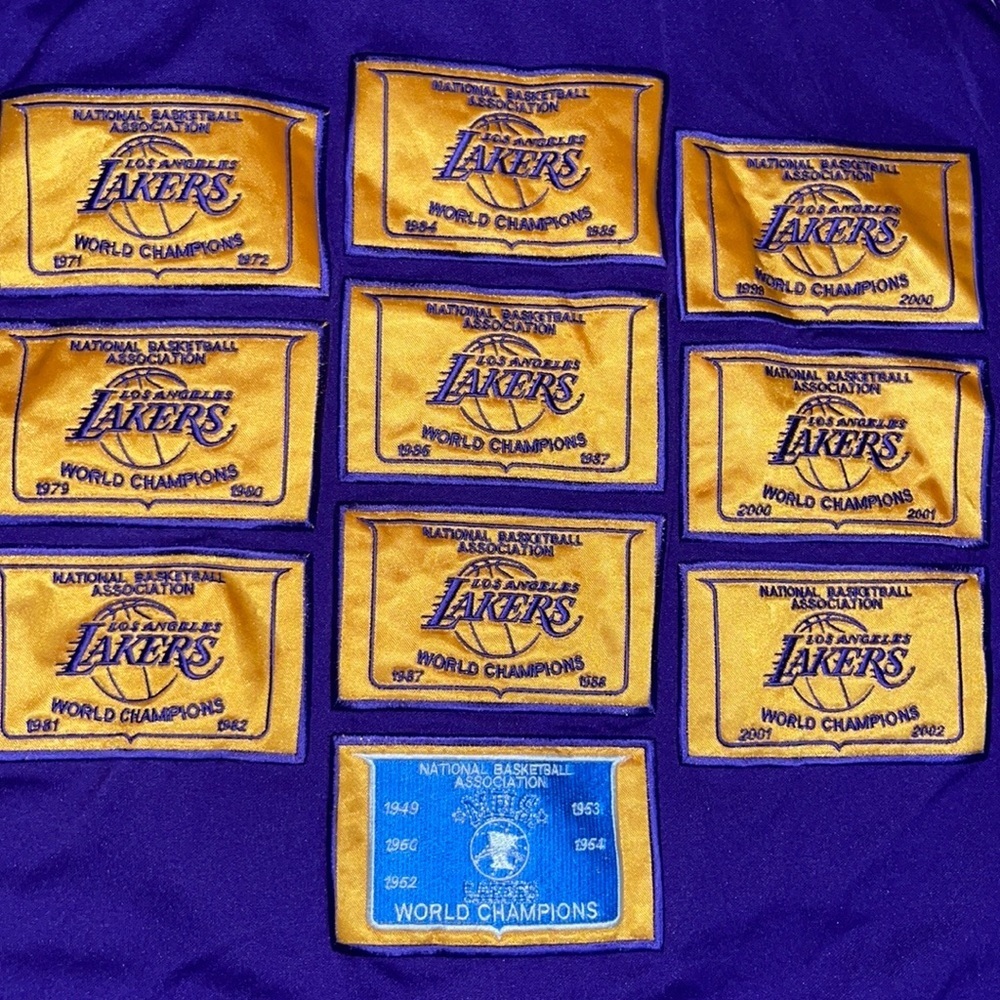 Vintage Lakers Championship Track jacket - Picture 4 of 8